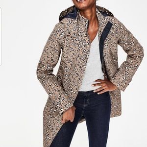 Boden Suki Waterproof Coat Cheetah